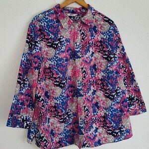 ALIA Women, Polyester Blouse, XXL